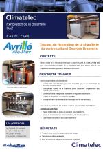 Rénovation de la chaufferie gaz d'Avrillé (49)